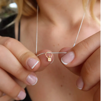 The U-Swivel Pendant - 9ct Yellow Gold