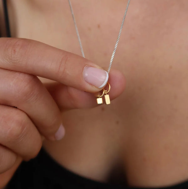 The U-Swivel Pendant - 9ct Yellow Gold