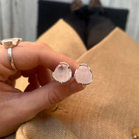 Tri Cut Gemstone Cufflinks