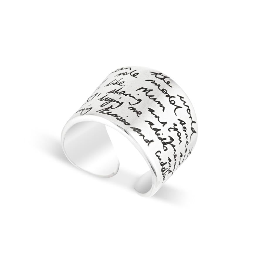 Uber Arc Sterling Silver Ring For Her UbyKate
