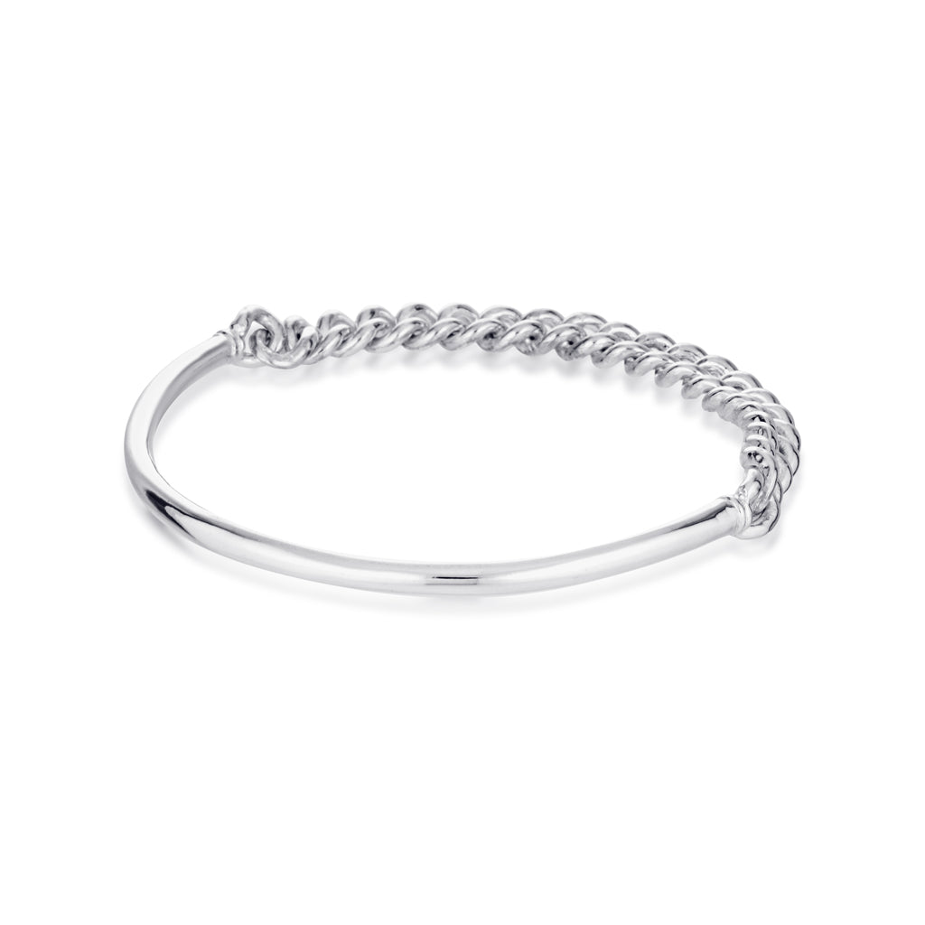 Unchained Bangle - Sterling Silver | UbyKate