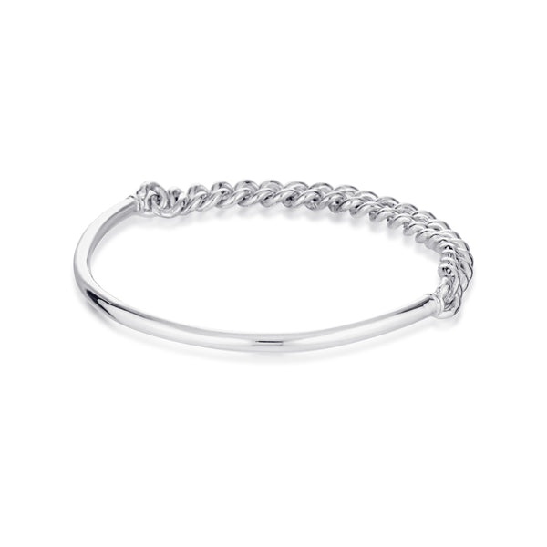 Unchained Bangle - Sterling Silver | UbyKate