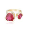 Ruby Red Corundum