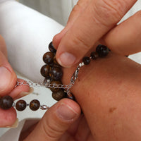 Yowah Boulder Opal | Beaded Bracelet